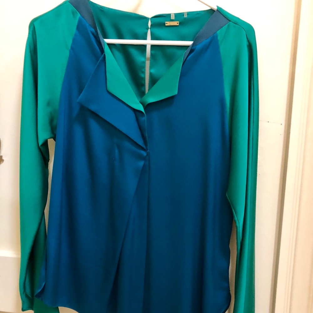 Ellie Tahari color block top